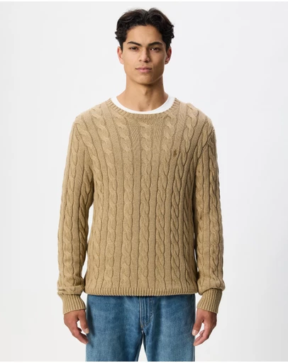 Polo Ralph Lauren - Driver Cable Knit Long Sleeve Sweater