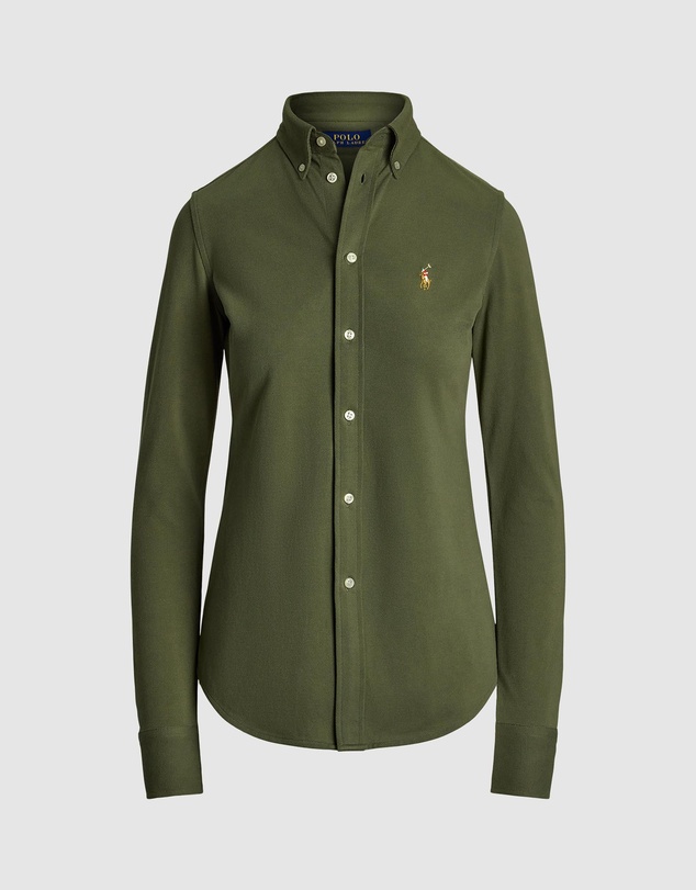 Polo Ralph Lauren - Slim Fit Knit Cotton Oxford Shirt