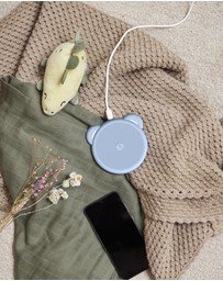 Kreafunk - Kreafunk Kids Paddy Wireless Qi Charger 15W - Cloudy Blue