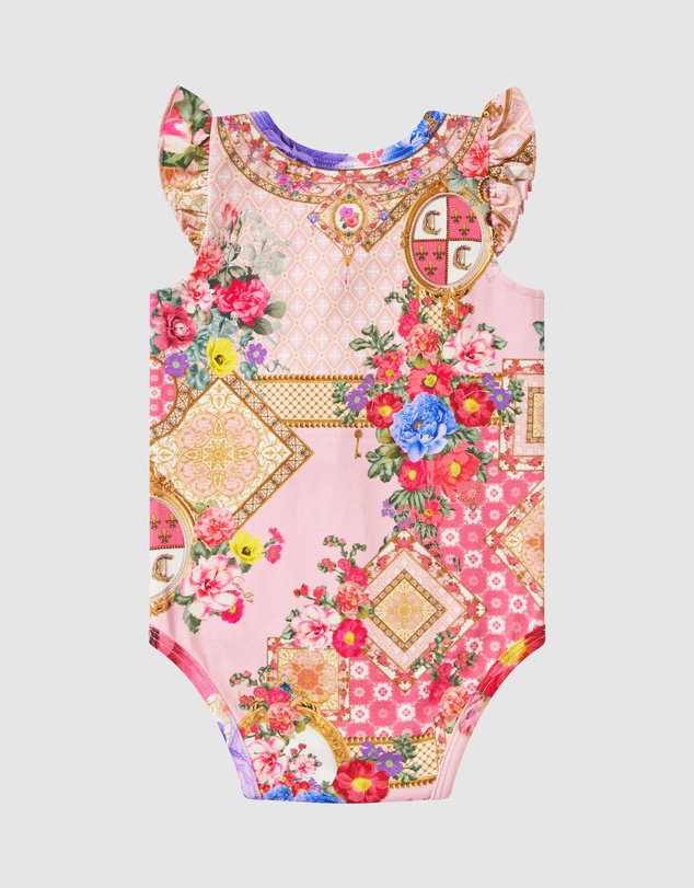 Camilla - Bodysuit With Frill Shoulder - Babies