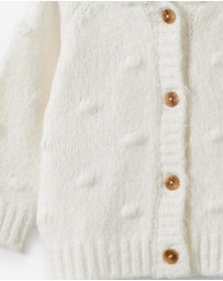 Cotton On Kids - Organic Knit Hooded Cardigan