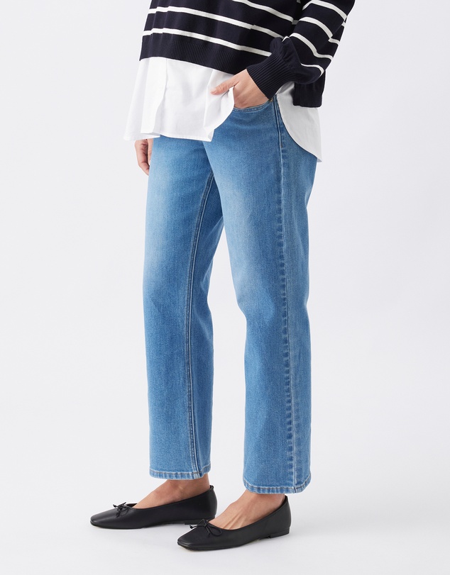Ripe Maternity - Teddy Straight Jean