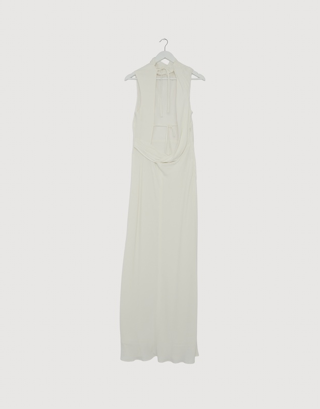 Revibe - Repaired Shona Joy Rio Cowl Open Back Maxi Dress - AU 12