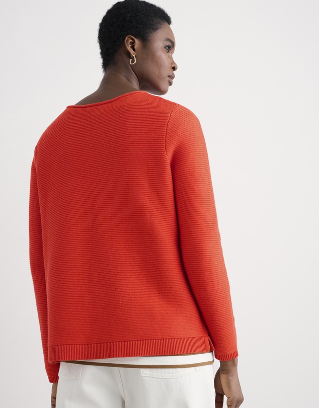 Seasalt - Seasalt Cornwall Orange Makers Jumper