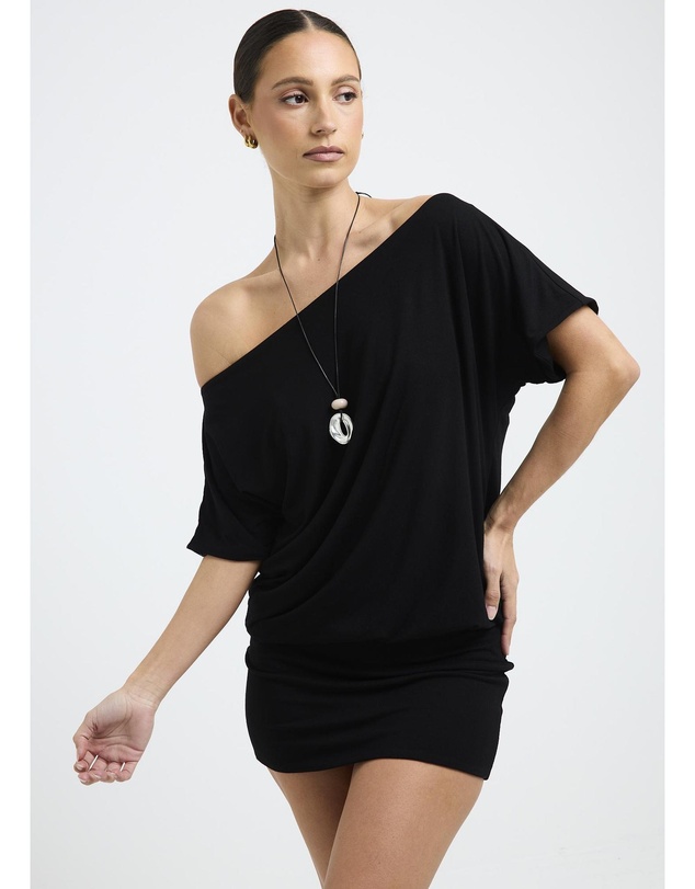 Alice In The Eve - Chantal Off Shoulder Mini Dress