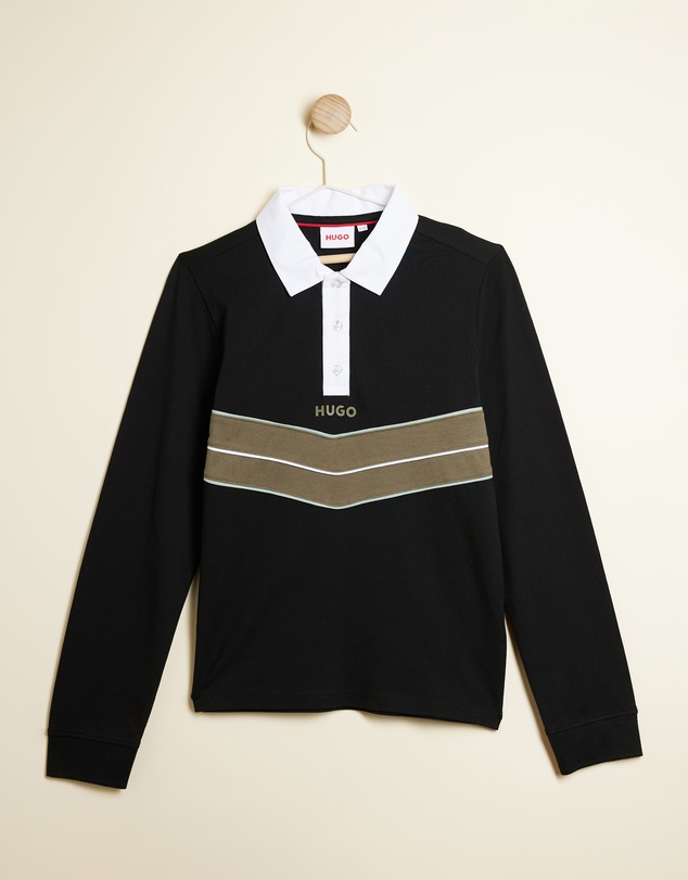 Hugo Boss - Long Sleeve Polo - Babies-Teens