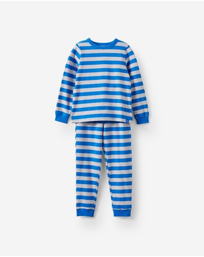 BOBBI STRIPE HARBOUR BLUEGREY MARLE