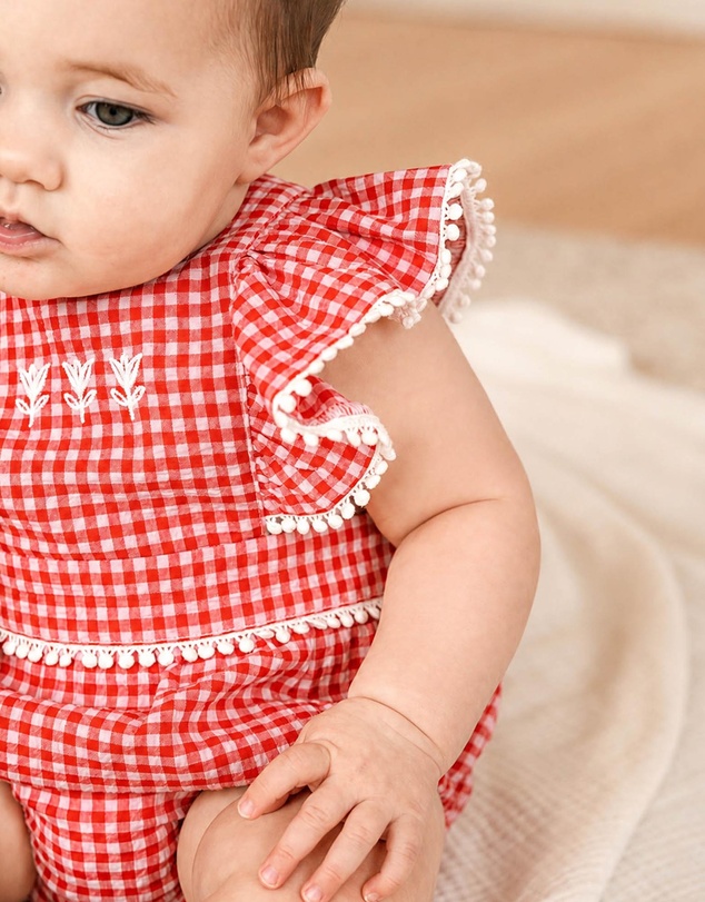 Fox & Finch - Sundae Gingham Bodysuit - Kids