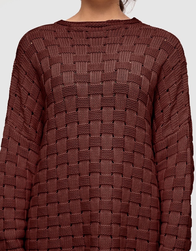 Zulu & Zephyr - Basketweave Knit Jumper