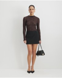 AERE - Brielle Lace Top