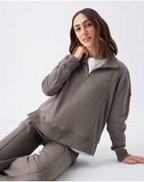 Ripe Maternity - Terry Wide Leg Jogger