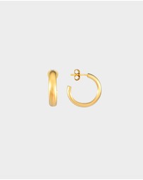 Sunday Stephens - Frosted Hoop Earrings