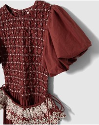 Damson Madder - Audrey Midi Dress