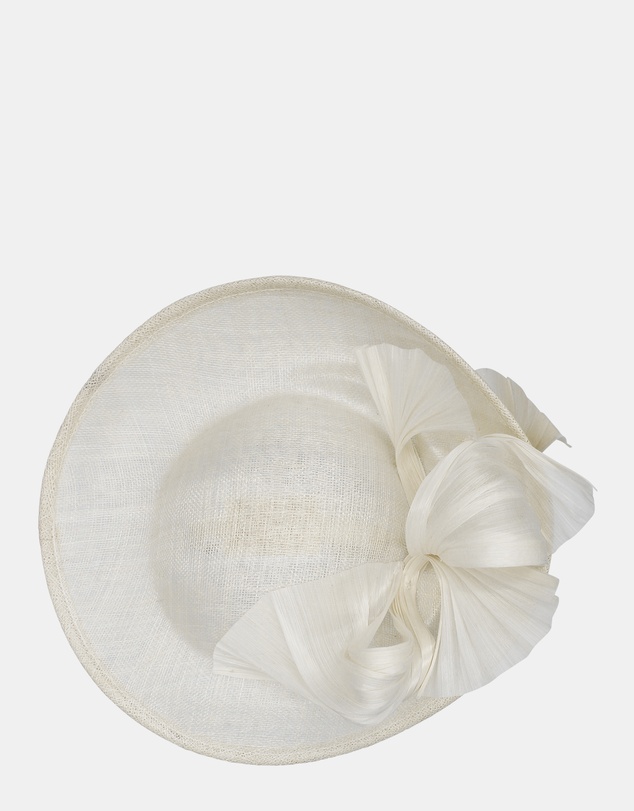 Morgan & Taylor - Yumi Fascinator in Ivory White