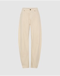 KIVARI - Evita Denim Barrel Jeans