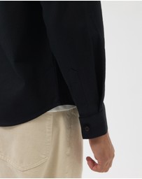 AERE - Textured Long Sleeve Shirt