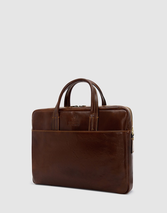 Republic of Florence - The Tokyo Brown Briefcase