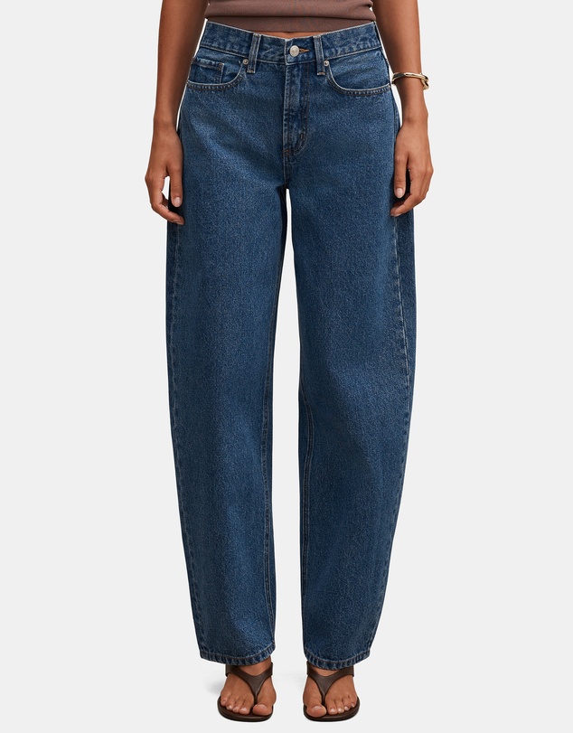 Forever New - Emma Mid Rise Barrel Jeans
