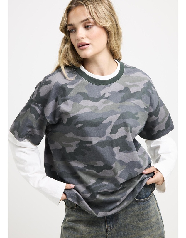 Insight - Indy Double Layer Camo Shirt