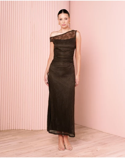 Azzurielle - Blair Off Shoulder Maxi Dress