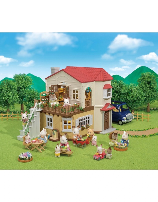 Sylvanian Families - Red Roof Country Home with Attic