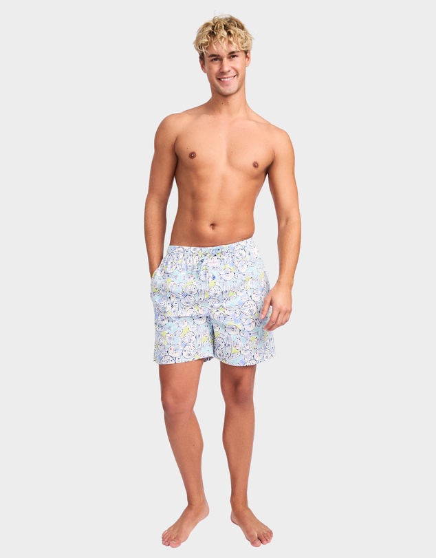 Mitch Dowd - Mitchdowd Fishies Cotton Sleep Shorts