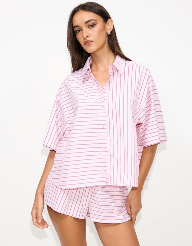 Dazie - Harbour Cotton Oversized Shirt