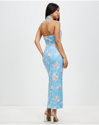 Romance by Honey and Beau - Amalia Cross Over Midi Dress