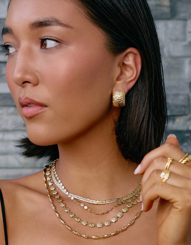 Arms Of Eve - Penelope Gold Earrings - Clip On