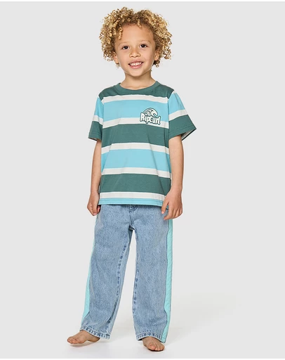 Rip Curl - Paddle Out Stripe Tee - Babies-Kids