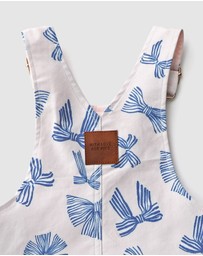 WITH LOVE FOR KIDS - Hazel Denim Pinafore Dress - Babies - Kids