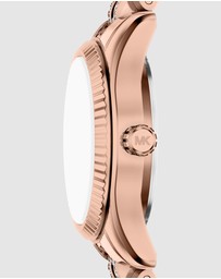 Michael Kors - Lexington Rose Gold Analogue Watch