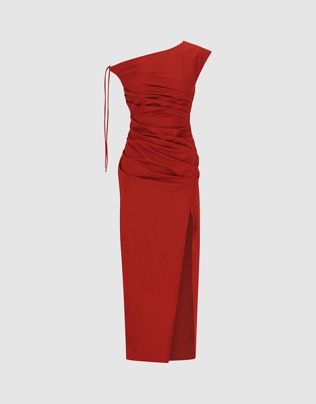 Shona Joy - Lani Gathered Midi Dress