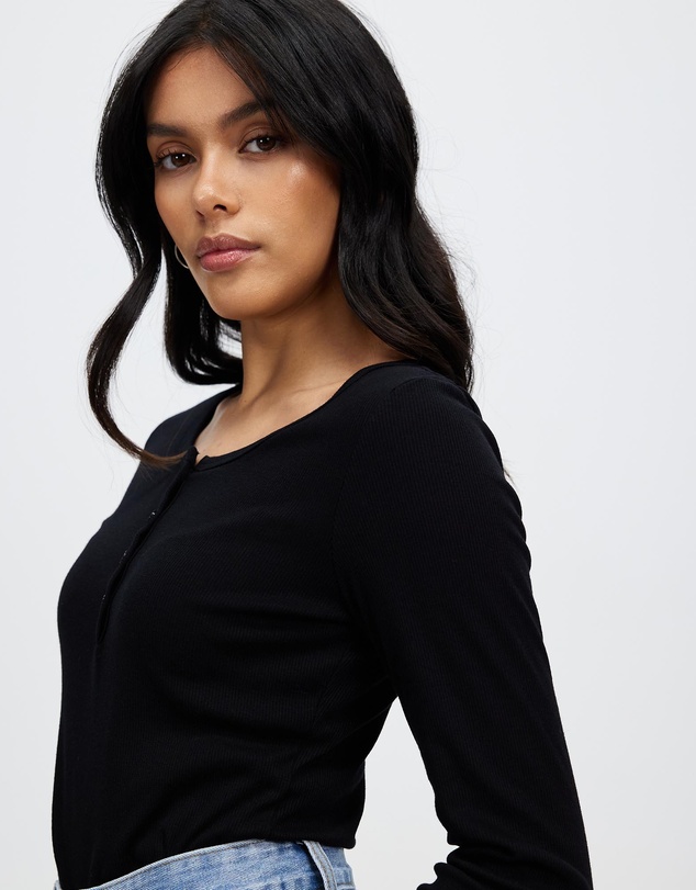 KAJA Clothing - Front Button Winter Gaia Top