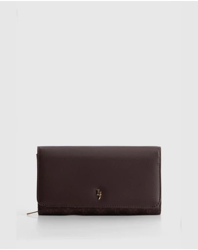 Laura Jones - Jacquard Large Clutch Wallet