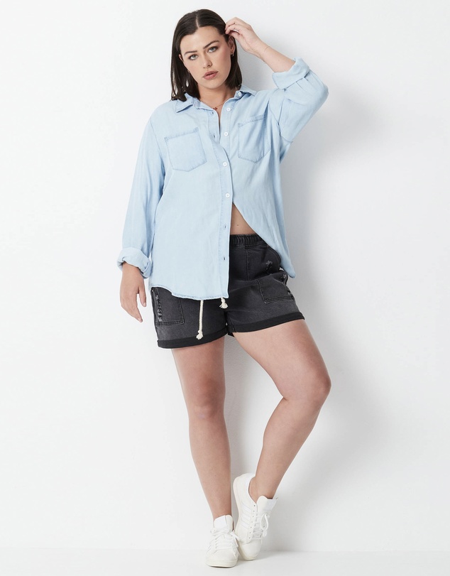 17 Sundays - Hazy Denim Shorts
