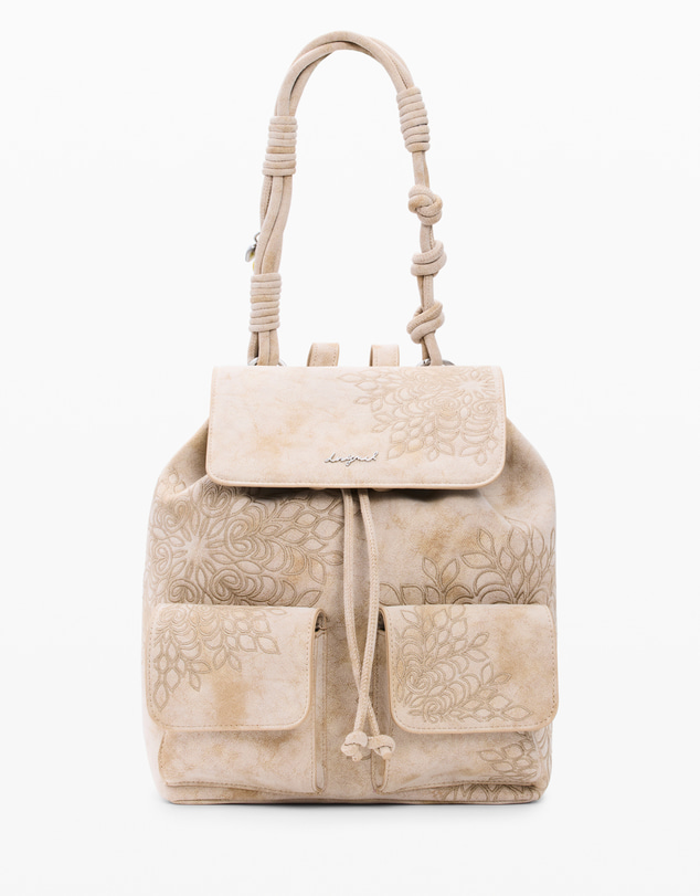 Desigual - Small embroidered backpack