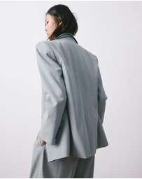 M.N.G - Straight Suit Jacket With Lapel Pockets