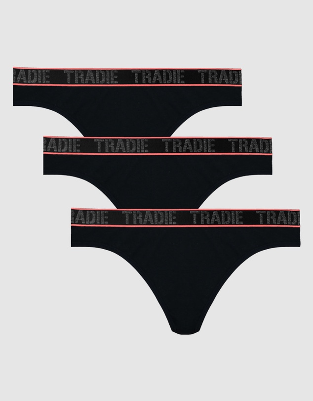 TRADIE - TRADIE Lady Bamboo 3pk G-String