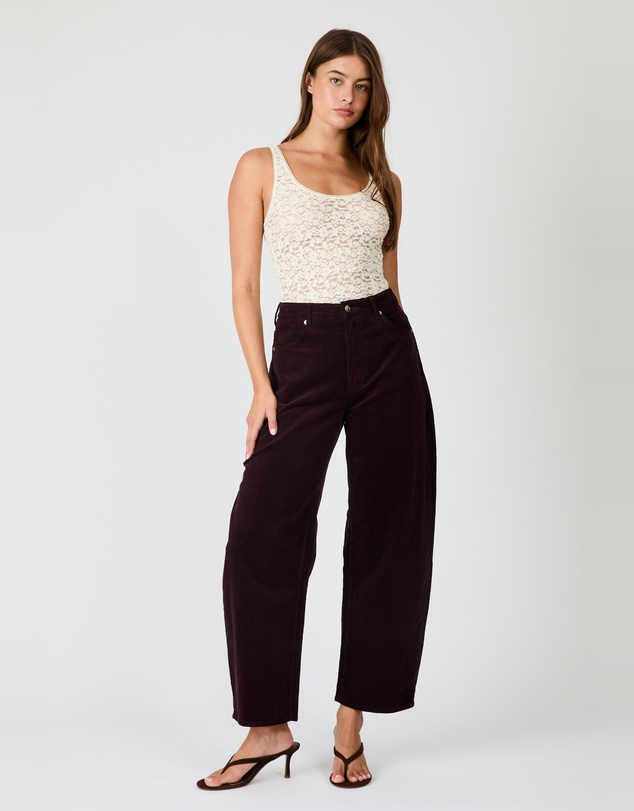 Rolla's - Gigi Barrel Cord Dark Cherry