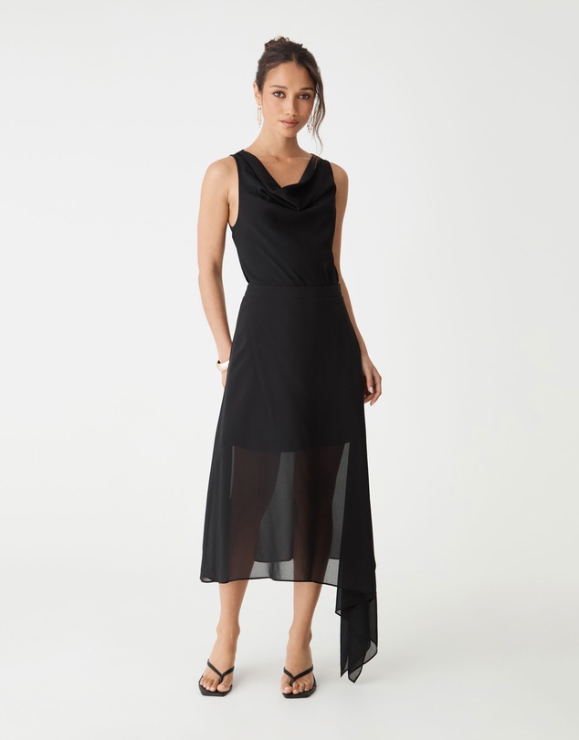 Forcast - Desiree Asymmetric Skirt