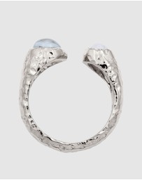 Haze & Glory - ICONIC EXCLUSIVE - Ring Aqua Moon 925 Sterling Silver