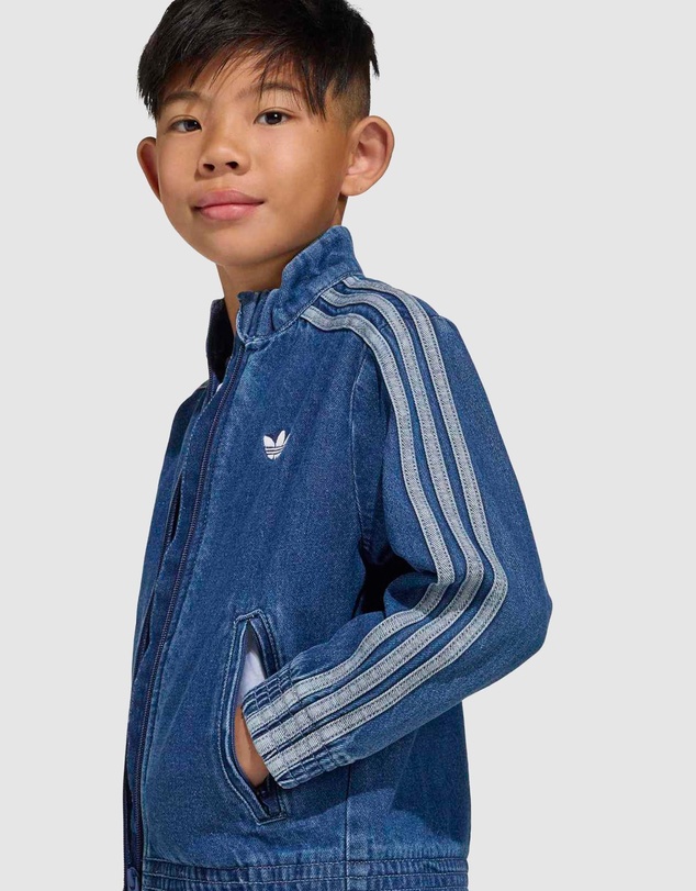 adidas Originals - Firebird Denim Track Top - Kids-Teens
