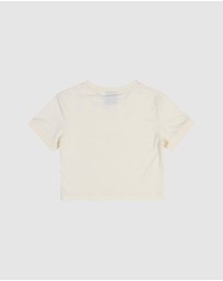 Santa Cruz - Groovy Stack Front Short Sleeve Baby Tee - Teens