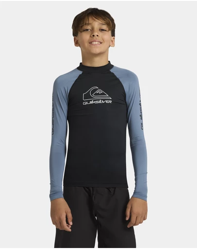 Quiksilver - Boys 8 to 16 Ontourlsyt Rash Vest