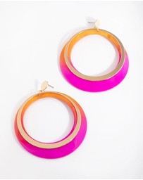 Lovisa - Gold Two Toned Drop Earrings