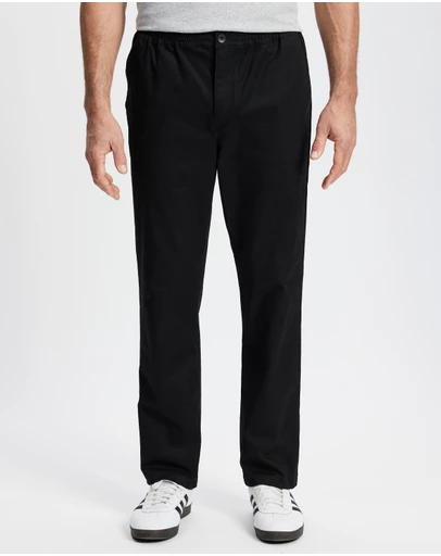 Staple Superior - Casual Elastic Waist Pants