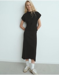 M.N.G - Flared Knitted Skirt