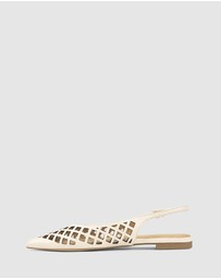 Siren - Lottie Sling Back Flats