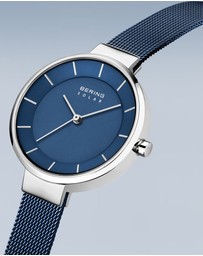 Bering - Solar 31mm Blue Watch